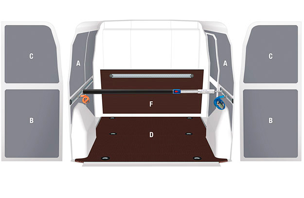 ריצוף וחיפוי ניסאן NV200
